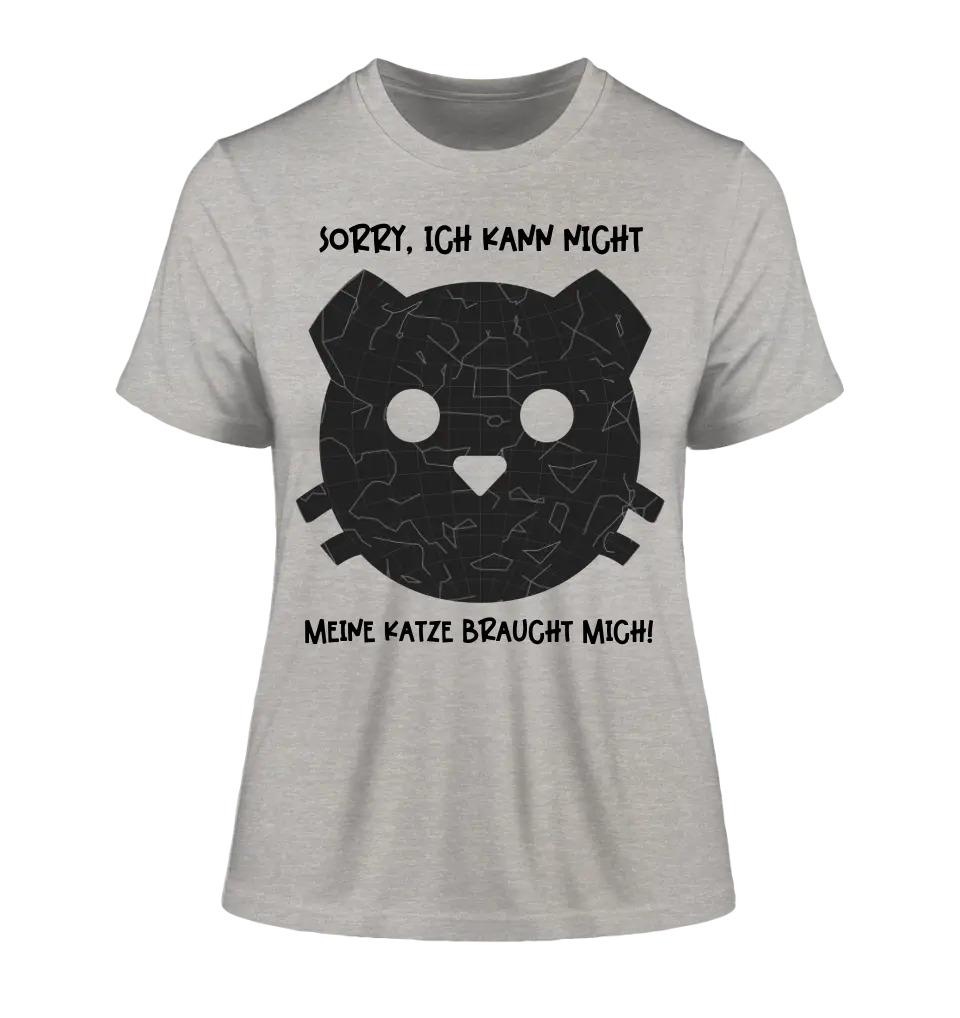 Real star map as a cat + text • Ladies Premium T-Shirt XS-2XL made of organic cotton for women • Exclusive design • personalized