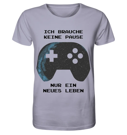 Echte Sternkarte als Controller + Text • Unisex Premium T-Shirt XS-5XL aus Bio-Baumwolle für Damen & Herren • Exklusivdesign • personalisiert