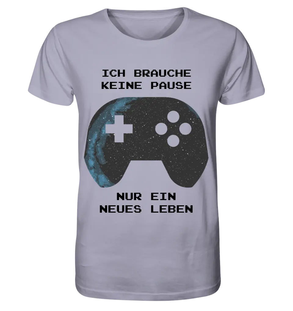 Echte Sternkarte als Controller + Text • Unisex Premium T-Shirt XS-5XL aus Bio-Baumwolle für Damen & Herren • Exklusivdesign • personalisiert