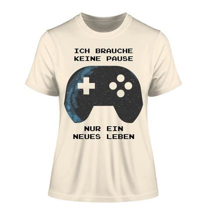 Echte Sternkarte als Controller + Text • Ladies Premium T-Shirt XS-2XL aus Bio-Baumwolle für Damen • Exklusivdesign • personalisiert