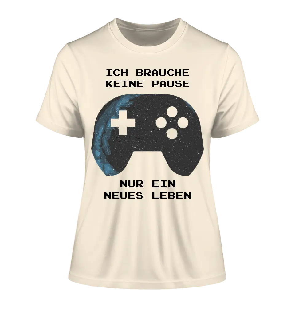 Echte Sternkarte als Controller + Text • Ladies Premium T-Shirt XS-2XL aus Bio-Baumwolle für Damen • Exklusivdesign • personalisiert