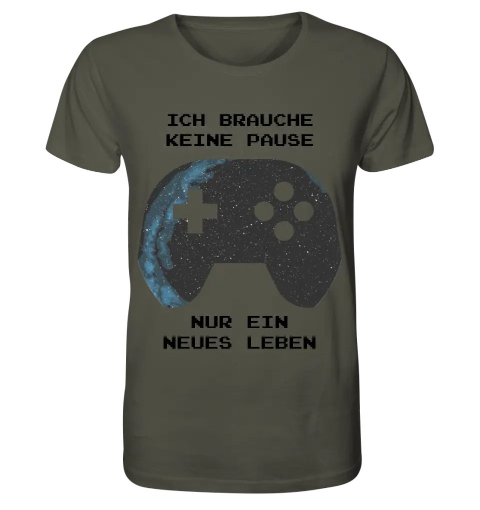 Echte Sternkarte als Controller + Text • Unisex Premium T-Shirt XS-5XL aus Bio-Baumwolle für Damen & Herren • Exklusivdesign • personalisiert