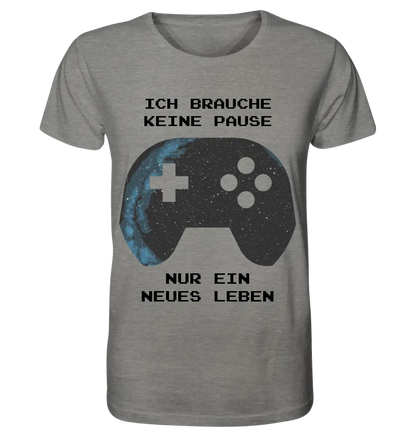 Echte Sternkarte als Controller + Text • Unisex Premium T-Shirt XS-5XL aus Bio-Baumwolle für Damen & Herren • Exklusivdesign • personalisiert