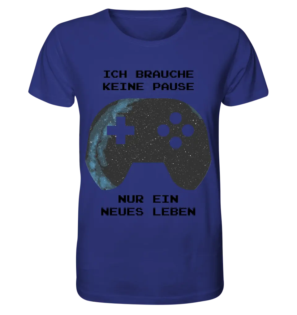 Echte Sternkarte als Controller + Text • Unisex Premium T-Shirt XS-5XL aus Bio-Baumwolle für Damen & Herren • Exklusivdesign • personalisiert