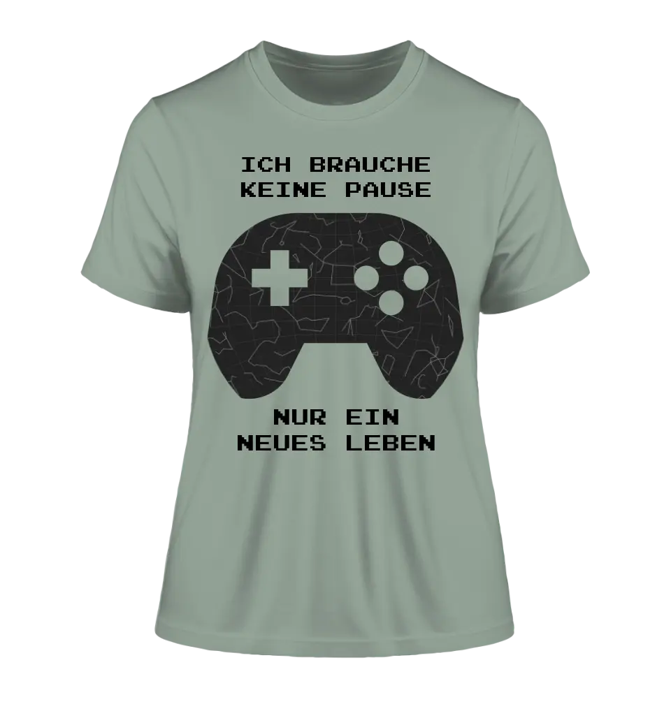 Echte Sternkarte als Controller + Text • Ladies Premium T-Shirt XS-2XL aus Bio-Baumwolle für Damen • Exklusivdesign • personalisiert