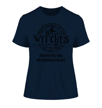 BAD WITCHES CLUB + Text • Halloween • Ladies Premium T-Shirt XS-2XL made of organic cotton for women • Exclusive design • personalized