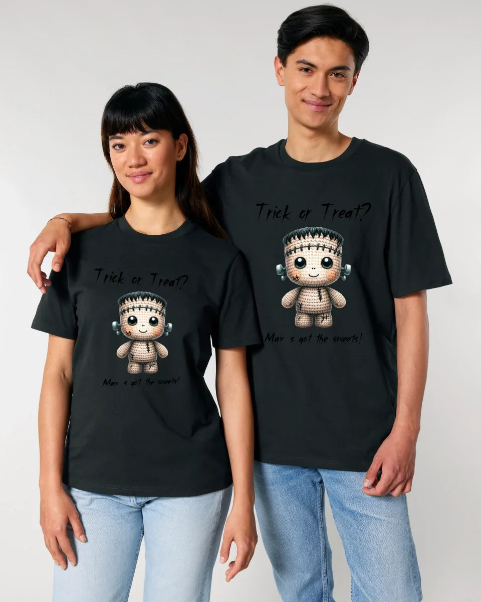 Cute Halloween • Wähle aus 20 Designs + Text • Unisex Premium T-Shirt XS-5XL aus Bio-Baumwolle für Damen & Herren • Exklusivdesign • personalisiert