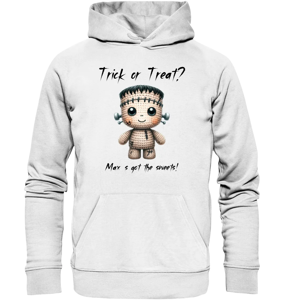 Cute Halloween • Wähle aus 20 Designs + Text • Unisex Premium Hoodie XS-5XL aus Bio-Baumwolle für Damen & Herren • Exklusivdesign • personalisiert