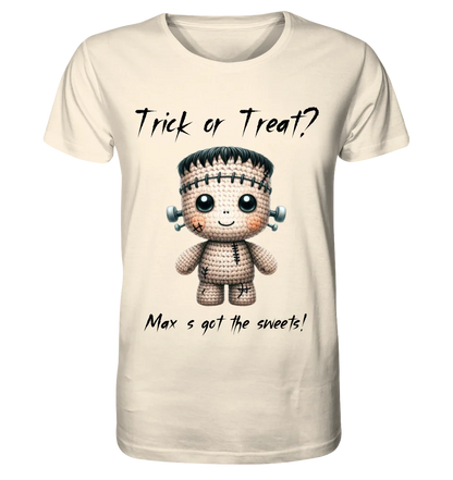 Cute Halloween • Wähle aus 20 Designs + Text • Unisex Premium T-Shirt XS-5XL aus Bio-Baumwolle für Damen & Herren • Exklusivdesign • personalisiert