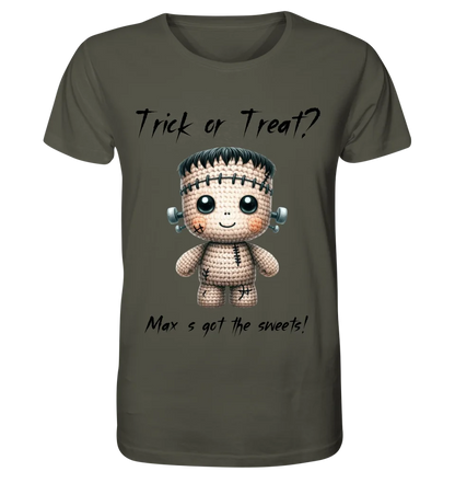 Cute Halloween • Wähle aus 20 Designs + Text • Unisex Premium T-Shirt XS-5XL aus Bio-Baumwolle für Damen & Herren • Exklusivdesign • personalisiert