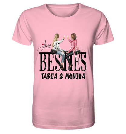 Girls on Text (Besties) • Unisex Premium T-Shirt XS-5XL made of organic cotton for women &amp; men • Exclusive design • personalized