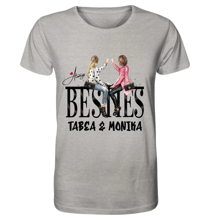 Girls on Text (Besties) • Unisex Premium T-Shirt XS-5XL made of organic cotton for women &amp; men • Exclusive design • personalized