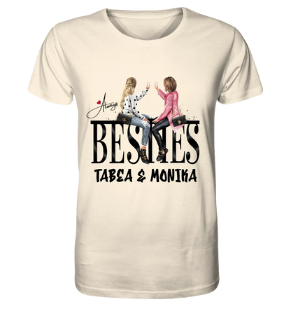 Girls on Text (Besties) • Unisex Premium T-Shirt XS-5XL aus Bio-Baumwolle für Damen & Herren • Exklusivdesign • personalisiert