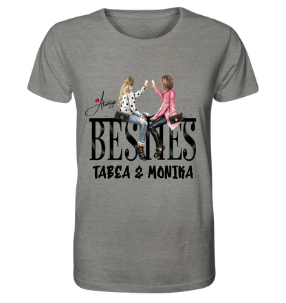 Girls on Text (Besties) • Unisex Premium T-Shirt XS-5XL aus Bio-Baumwolle für Damen & Herren • Exklusivdesign • personalisiert