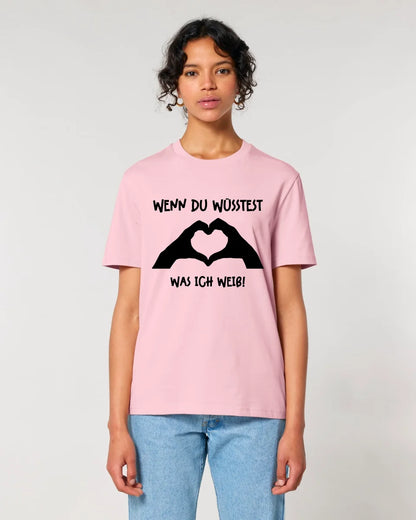 No question, I love you too! • Hands • personalized text • Unisex premium T-shirt XS-5XL made of organic cotton for women &amp; men • Exclusive design • personalized