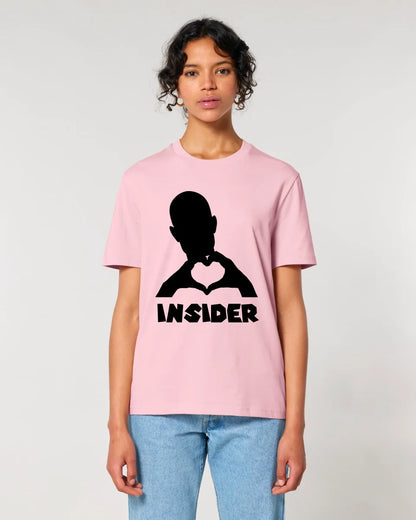 Keine Frage, ich liebe Dich auch! • Insider • personalisierter Text • Unisex Premium T-Shirt XS-5XL aus Bio-Baumwolle für Damen & Herren • Exklusivdesign • personalisiert