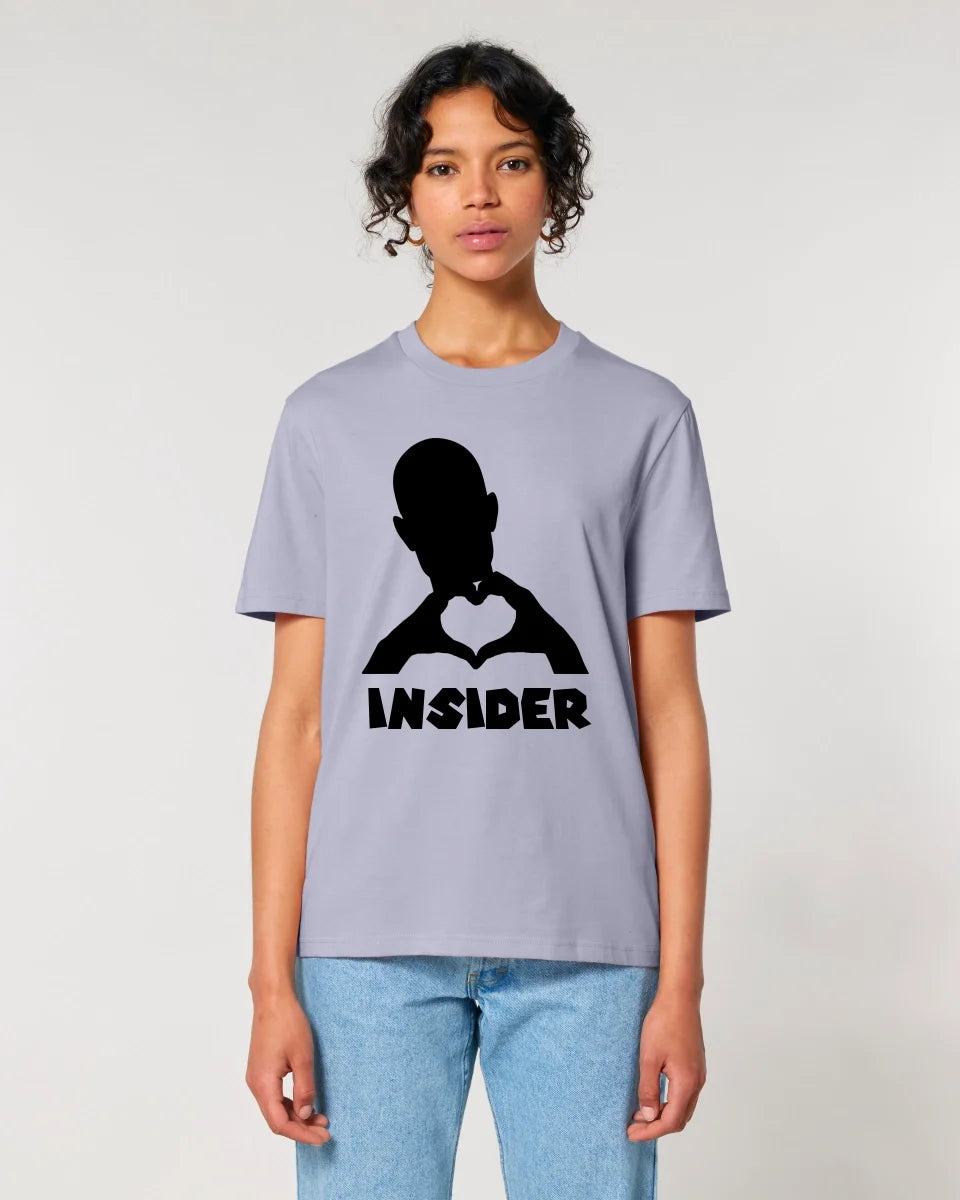 Keine Frage, ich liebe Dich auch! • Insider • personalisierter Text • Unisex Premium T-Shirt XS-5XL aus Bio-Baumwolle für Damen & Herren • Exklusivdesign • personalisiert