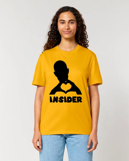 Keine Frage, ich liebe Dich auch! • Insider • personalisierter Text • Unisex Premium T-Shirt XS-5XL aus Bio-Baumwolle für Damen & Herren • Exklusivdesign • personalisiert