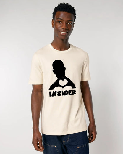 Keine Frage, ich liebe Dich auch! • Insider • personalisierter Text • Unisex Premium T-Shirt XS-5XL aus Bio-Baumwolle für Damen & Herren • Exklusivdesign • personalisiert