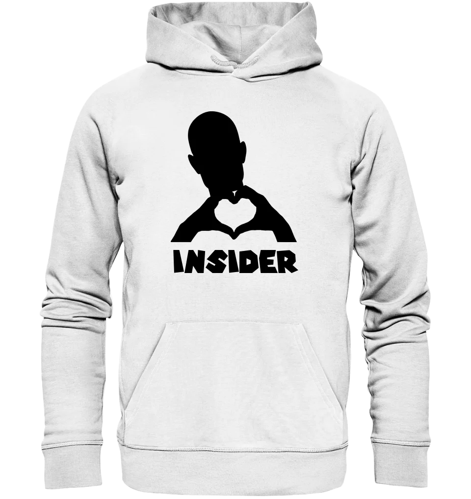 Keine Frage, ich liebe Dich auch! • Insider • personalisierter Text • Unisex Premium Hoodie XS-5XL aus Bio-Baumwolle für Damen & Herren • Exklusivdesign • personalisiert