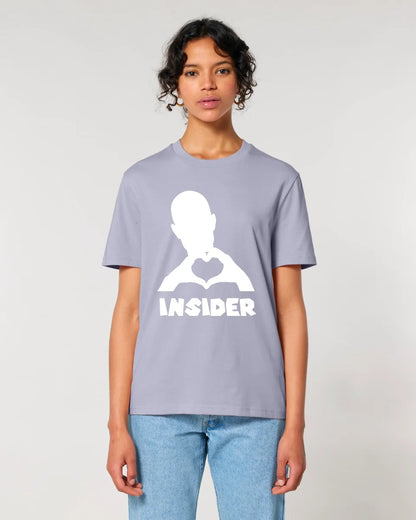 Keine Frage, ich liebe Dich auch! • Insider White • personalisierter Text • Unisex Premium T-Shirt XS-5XL aus Bio-Baumwolle für Damen & Herren • Exklusivdesign • personalisiert