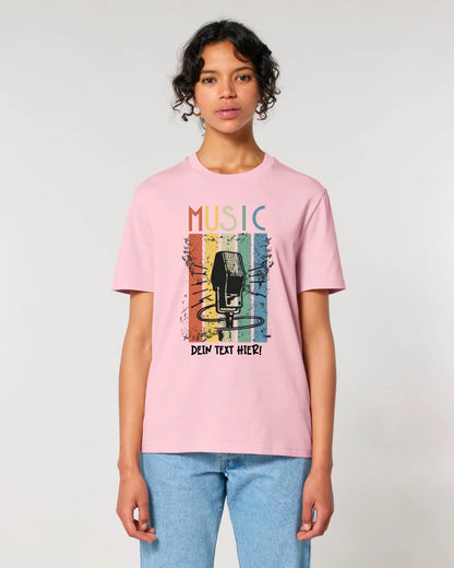 Music • Sing • Mic • Unisex Premium T-Shirt XS-5XL made of organic cotton for men &amp; women • personalized • motif product