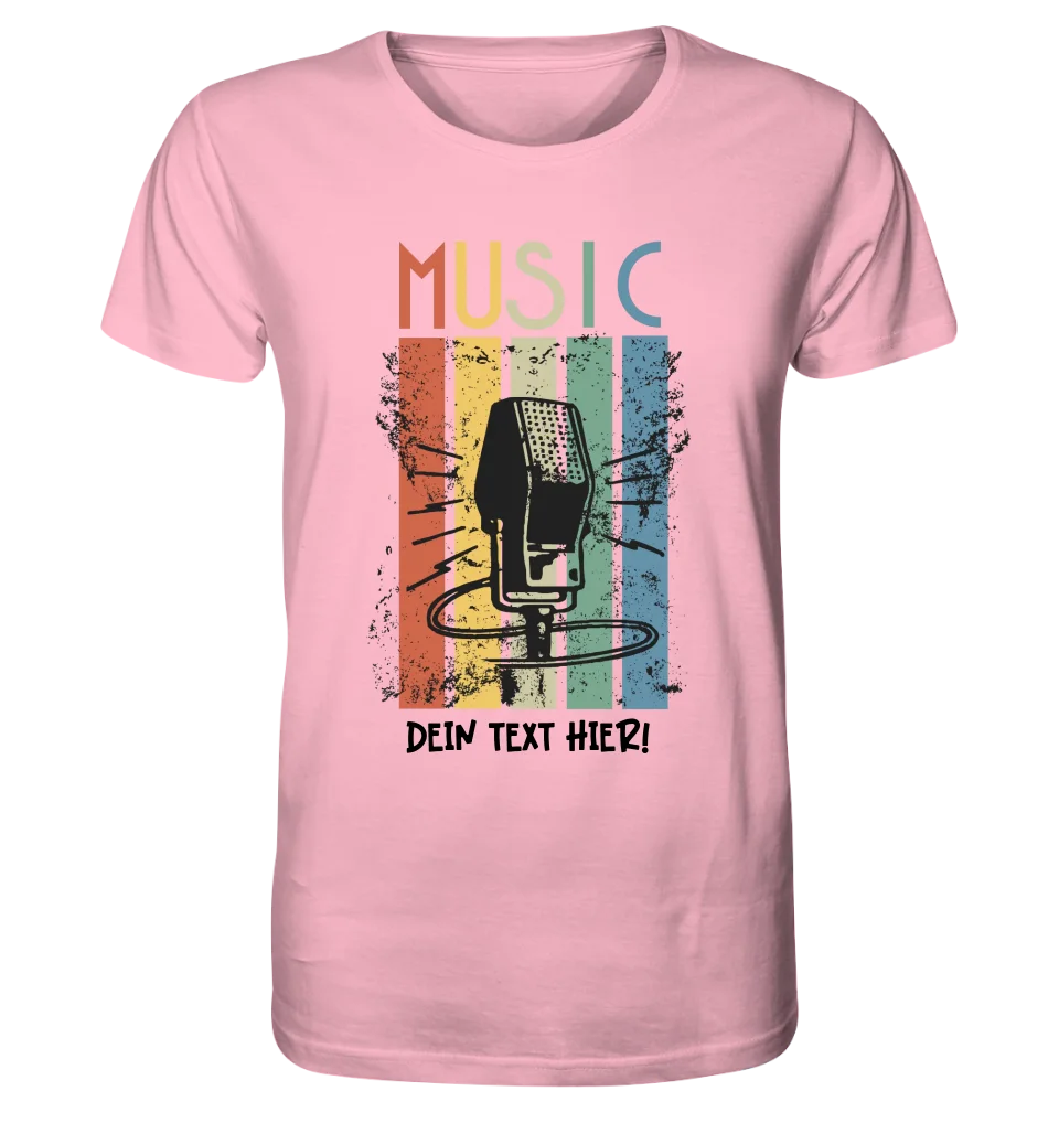 Music • Sing • Mic • Unisex Premium T-Shirt XS-5XL made of organic cotton for men &amp; women • personalized • motif product