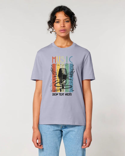 Music • Sing • Mic • Unisex Premium T-Shirt XS-5XL made of organic cotton for men &amp; women • personalized • motif product