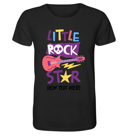 Little Rock Star (2 Motive wählbar)  • Unisex Premium T-Shirt XS-5XL aus Bio-Baumwolle für Herren & Damen • personalisiert • Motivprodukt