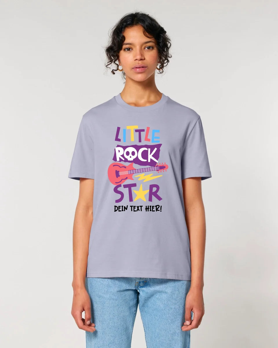 Little Rock Star (2 Motive wählbar)  • Unisex Premium T-Shirt XS-5XL aus Bio-Baumwolle für Herren & Damen • personalisiert • Motivprodukt