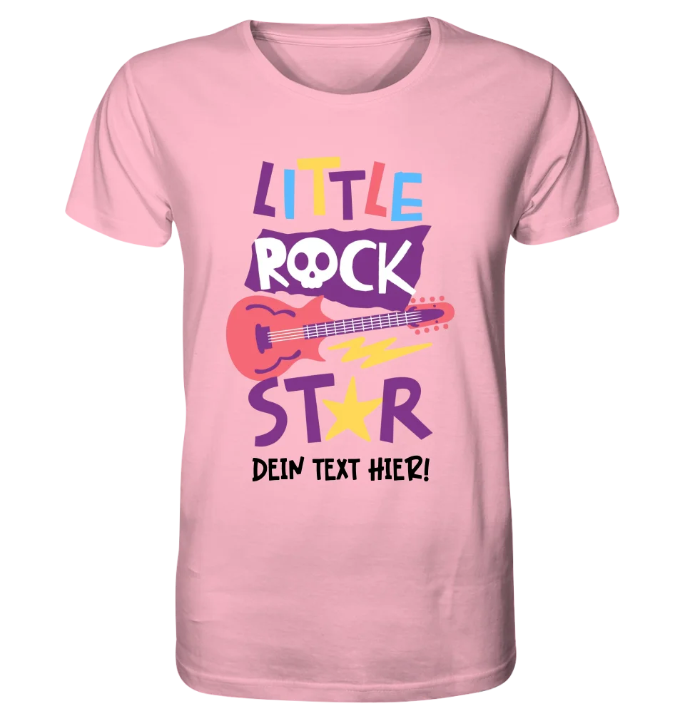 Little Rock Star (2 Motive wählbar)  • Unisex Premium T-Shirt XS-5XL aus Bio-Baumwolle für Herren & Damen • personalisiert • Motivprodukt