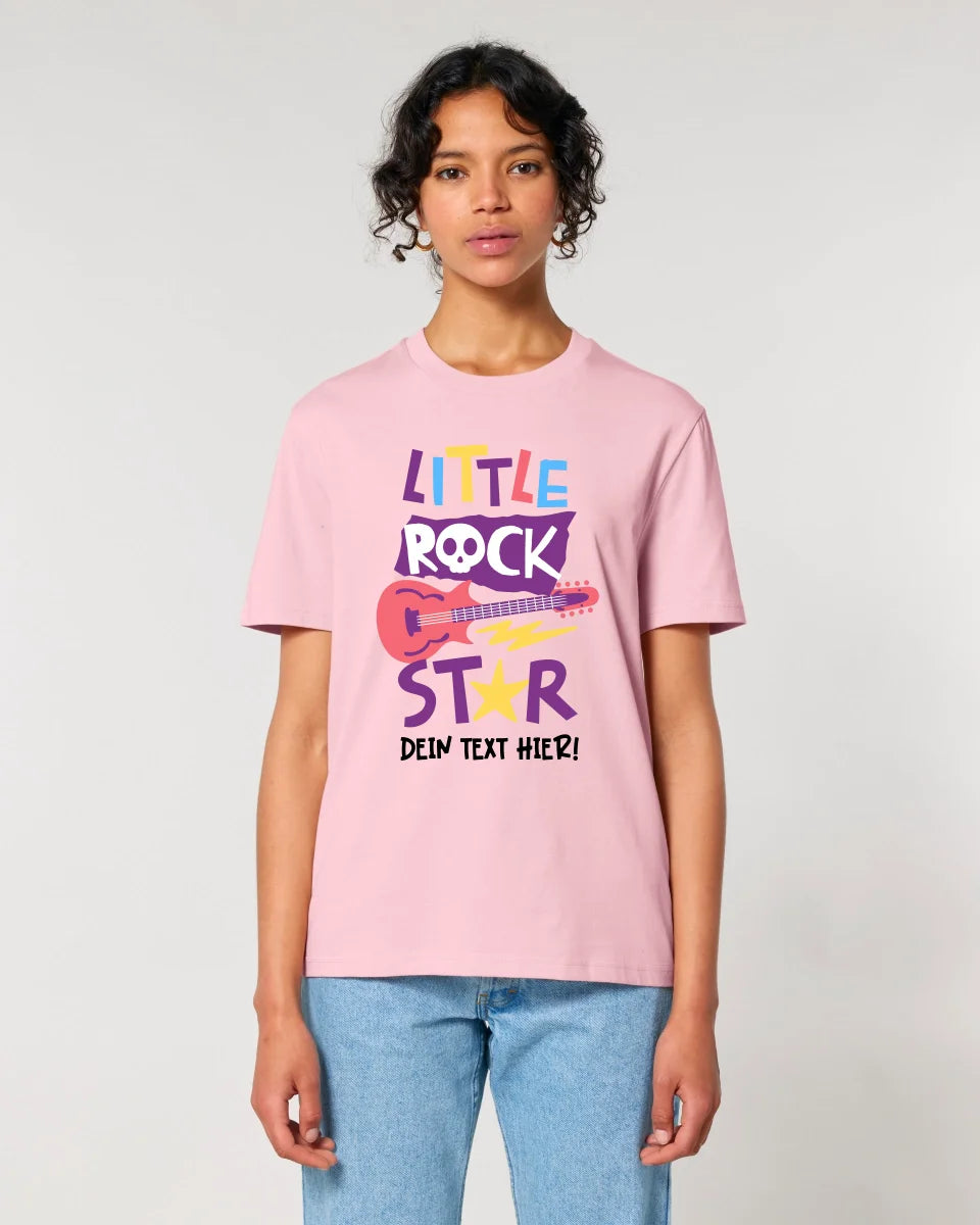 Little Rock Star 2 Motive wählbar • Unisex Premium T-Shirt XS-5XL aus Bio-Baumwolle für Herren & Damen • personalisiert • Motivprodukt