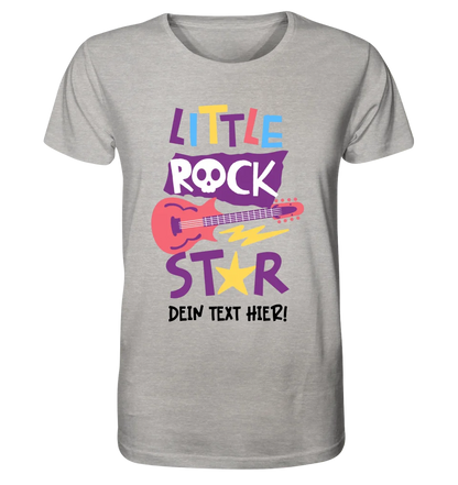 Little Rock Star (2 Motive wählbar)  • Unisex Premium T-Shirt XS-5XL aus Bio-Baumwolle für Herren & Damen • personalisiert • Motivprodukt