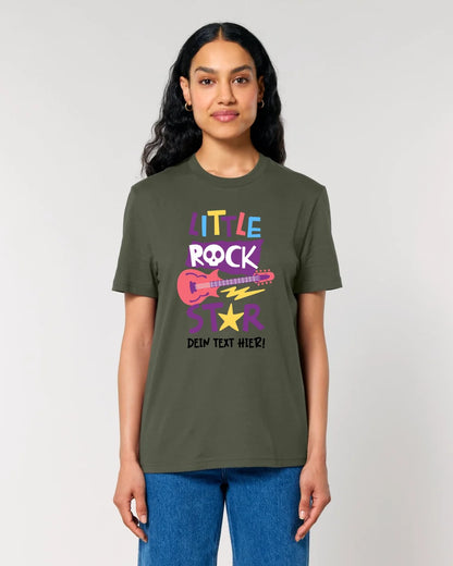 Little Rock Star (2 Motive wählbar)  • Unisex Premium T-Shirt XS-5XL aus Bio-Baumwolle für Herren & Damen • personalisiert • Motivprodukt