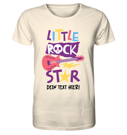 Little Rock Star (2 Motive wählbar)  • Unisex Premium T-Shirt XS-5XL aus Bio-Baumwolle für Herren & Damen • personalisiert • Motivprodukt