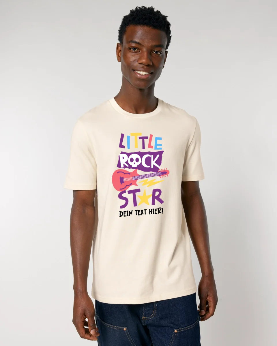 Little Rock Star (2 Motive wählbar)  • Unisex Premium T-Shirt XS-5XL aus Bio-Baumwolle für Herren & Damen • personalisiert • Motivprodukt