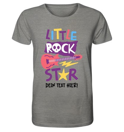 Little Rock Star (2 Motive wählbar)  • Unisex Premium T-Shirt XS-5XL aus Bio-Baumwolle für Herren & Damen • personalisiert • Motivprodukt