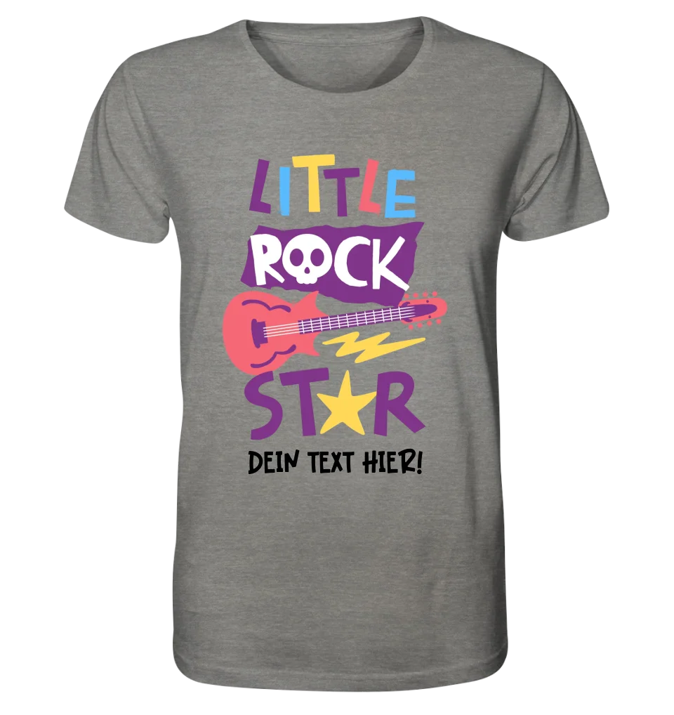 Little Rock Star 2 Motive wählbar • Unisex Premium T-Shirt XS-5XL aus Bio-Baumwolle für Herren & Damen • personalisiert • Motivprodukt