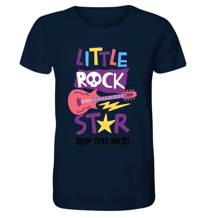 Little Rock Star (2 Motive wählbar)  • Unisex Premium T-Shirt XS-5XL aus Bio-Baumwolle für Herren & Damen • personalisiert • Motivprodukt