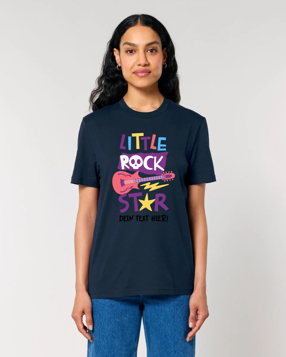 Little Rock Star (2 Motive wählbar)  • Unisex Premium T-Shirt XS-5XL aus Bio-Baumwolle für Herren & Damen • personalisiert • Motivprodukt