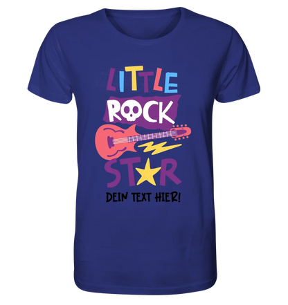 Little Rock Star (2 Motive wählbar)  • Unisex Premium T-Shirt XS-5XL aus Bio-Baumwolle für Herren & Damen • personalisiert • Motivprodukt