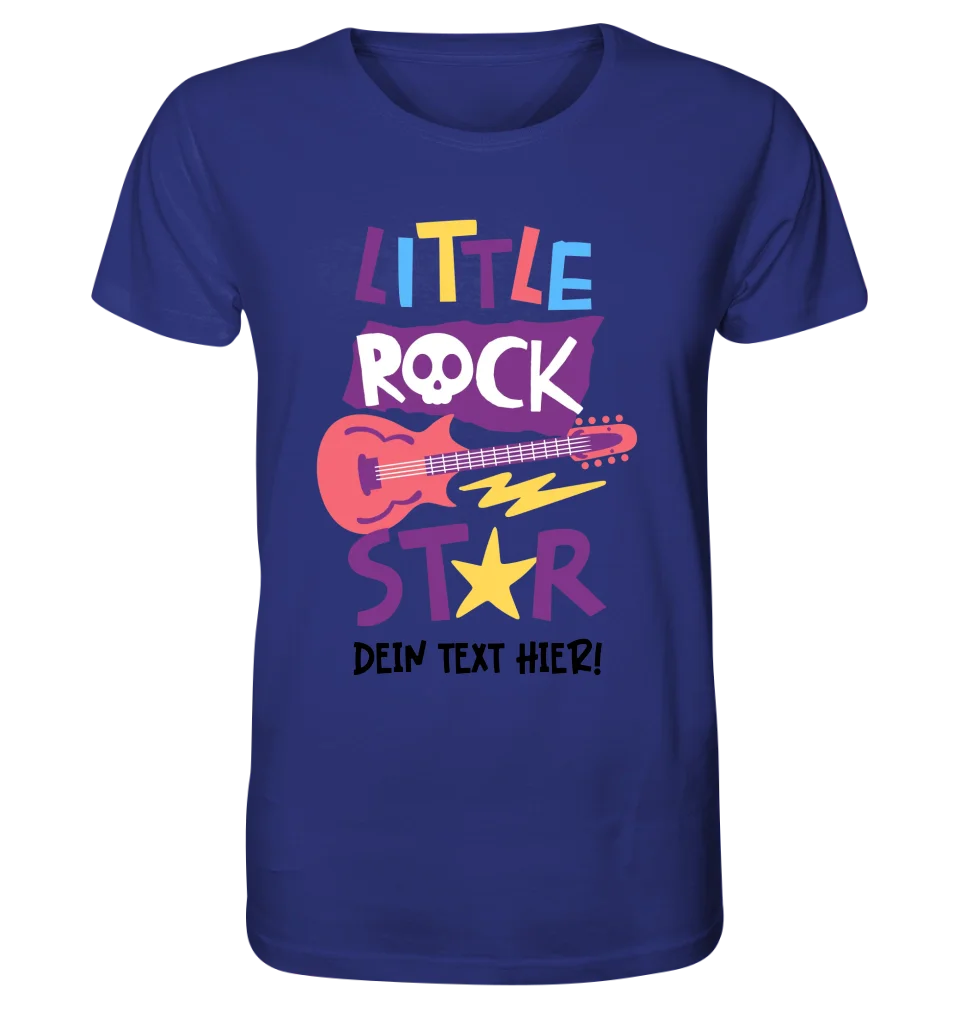 Little Rock Star (2 Motive wählbar)  • Unisex Premium T-Shirt XS-5XL aus Bio-Baumwolle für Herren & Damen • personalisiert • Motivprodukt