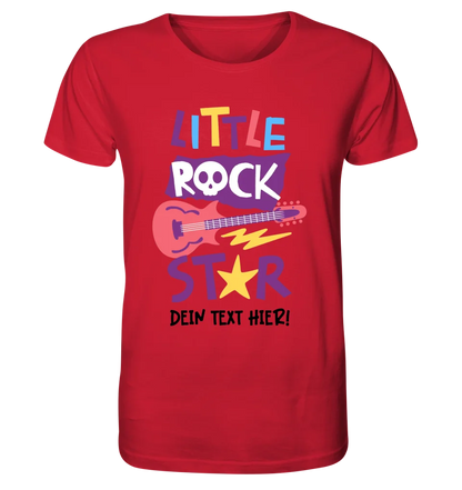 Little Rock Star (2 Motive wählbar)  • Unisex Premium T-Shirt XS-5XL aus Bio-Baumwolle für Herren & Damen • personalisiert • Motivprodukt