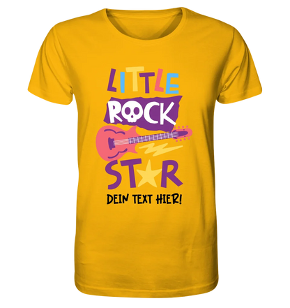 Little Rock Star 2 Motive wählbar • Unisex Premium T-Shirt XS-5XL aus Bio-Baumwolle für Herren & Damen • personalisiert • Motivprodukt