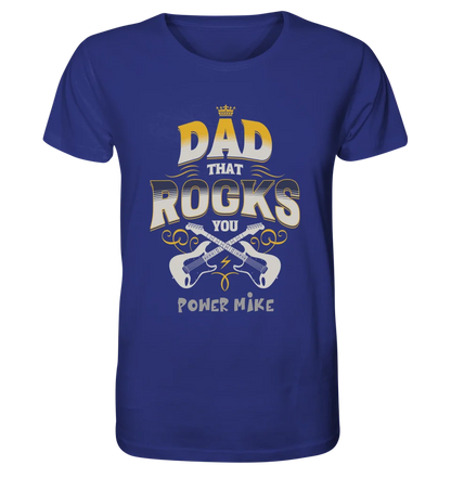 Dad that rocks you • Unisex Premium T-Shirt XS-5XL made of organic cotton for men &amp; women • personalized • motif product