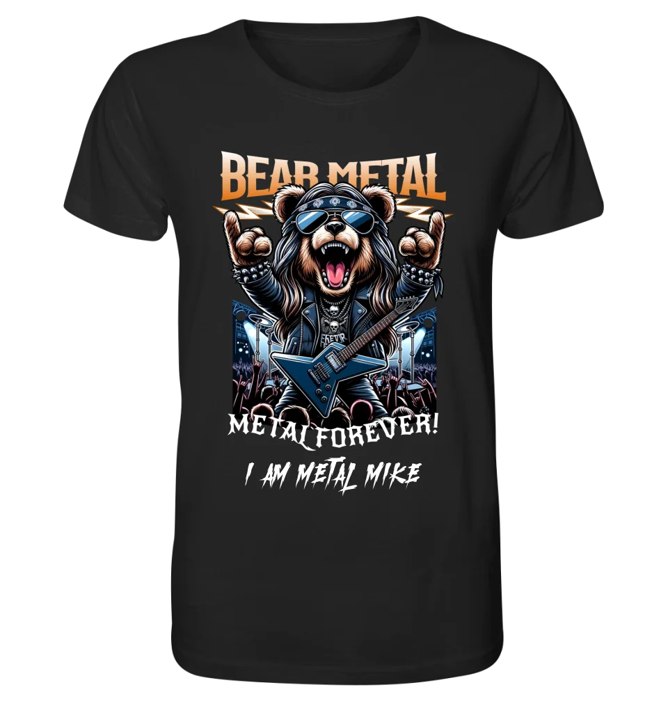 METAL FOREVER! • Musik • Music • Heavy Metal • Rock • Unisex Premium T-Shirt XS-5XL aus Bio-Baumwolle für Herren & Damen • personalisiert • Motivprodukt