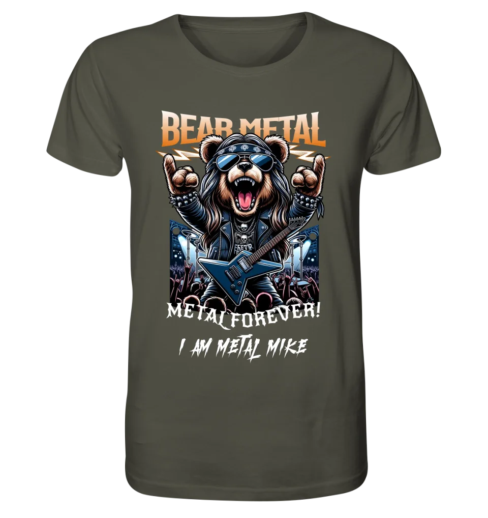 METAL FOREVER! • Musik • Music • Heavy Metal • Rock • Unisex Premium T-Shirt XS-5XL aus Bio-Baumwolle für Herren & Damen • personalisiert • Motivprodukt