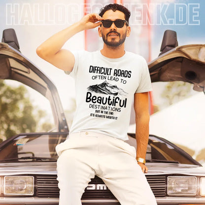 Beautiful destinations • Unisex Premium T-Shirt XS-5XL aus Bio-Baumwolle für Damen & Herren • Exklusivdesign • personalisiert