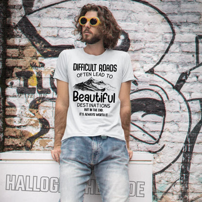 Beautiful destinations • Unisex Premium T-Shirt XS-5XL aus Bio-Baumwolle für Damen & Herren • Exklusivdesign • personalisiert