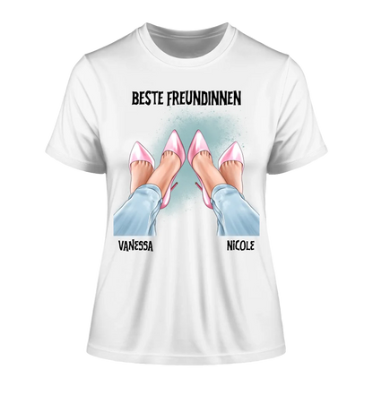 Best Friends Legs • Ladies Premium T-Shirt XS-2XL made of organic cotton for women • Exclusive design • personalized